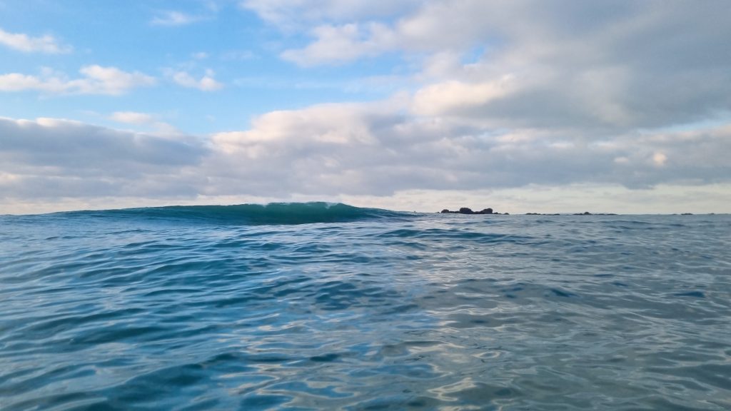 Low tide reef